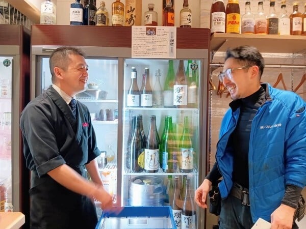 寿司屋なのに、生ビールが売れる。職人に選ばれた「速達生」の鮮度｜鮨と酒 悠久（名古屋市中村区・名古屋駅/北区・黒川駅）　取引事例#7